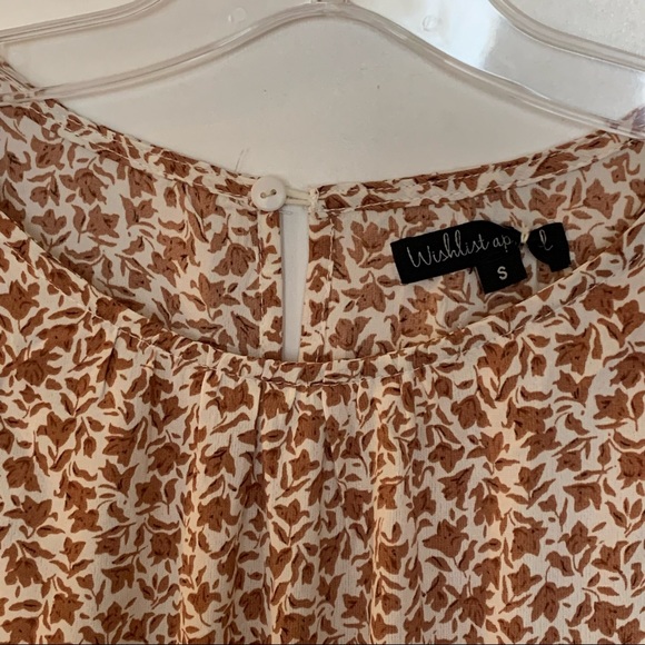 Asymmetrical Midi Dress Cream/Chai - Picture 6 of 8